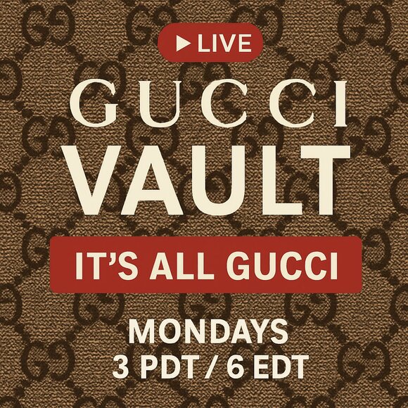 GUCCI VAULT LIVE SHOW ONLY ITEM - IMPORTANT NOTES - Picture 2 of 2